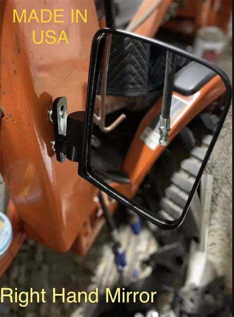 mirrors for skid steer loaders